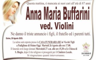 Anna Maria BUFFARINI vedova VIOLINI