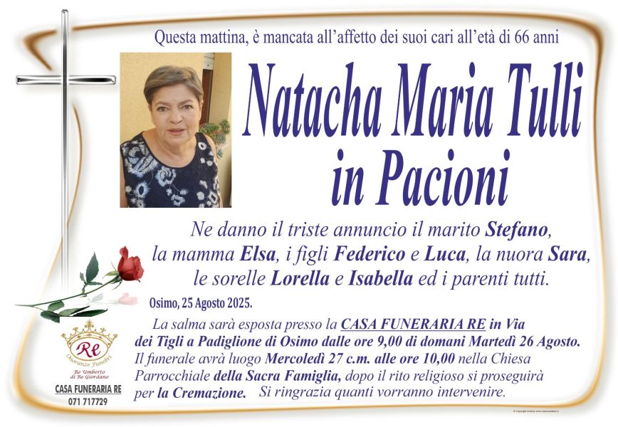 Natacha Maria TULLI in PACIONI