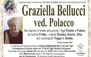 Graziella BELLUCCI, vedova POLACCO