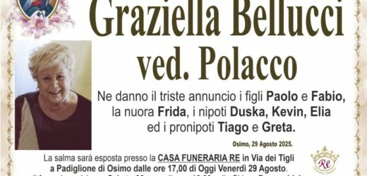 Graziella BELLUCCI, vedova POLACCO