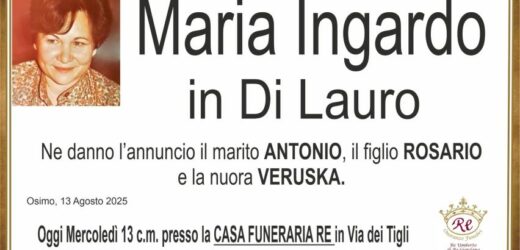 Maria INGARDO in DI LAURO