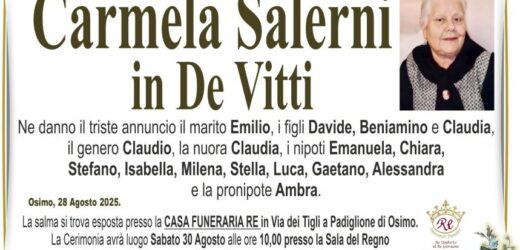 Carmela SALERNI in DE VITTI