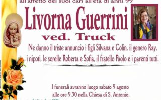 Livorna GUERRINI, vedova TRUCK
