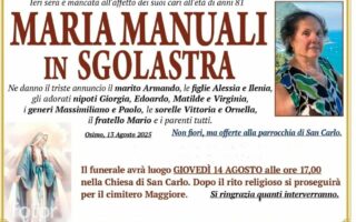 Maria MANUALI in SGOLASTRA