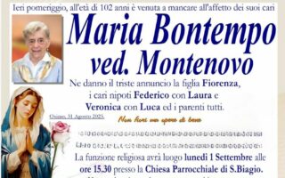 Maria BONTEMPO vedova MONTENOVO