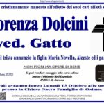 Fiorenza DOLCINI, vedova GATTO