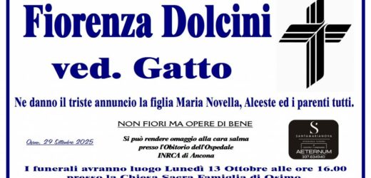 Fiorenza DOLCINI, vedova GATTO
