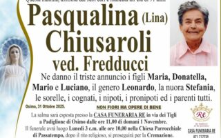 Pasqualina (Lina) CHIUSAROLI, vedova FREDDUCCI