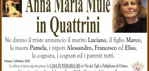 Anna Maria MULE’ in QUATTRINI