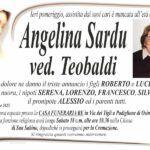 Angelina SARDU, vedova TEOBALDI