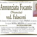 Annunziata (Nunzia) FOCANTE, vedova FALASCONI