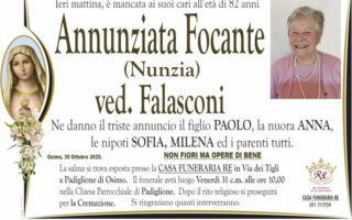 Annunziata (Nunzia) FOCANTE, vedova FALASCONI