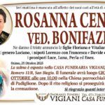 Rosanna CENCI, vedova BONIFAZI