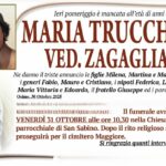 Maria TRUCCHIA, vedova ZAGAGLIA