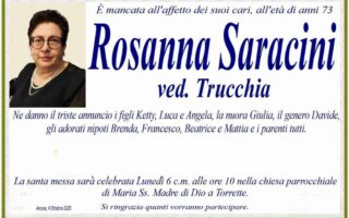 Rosanna SARACINI, vedova TRUCCHIA
