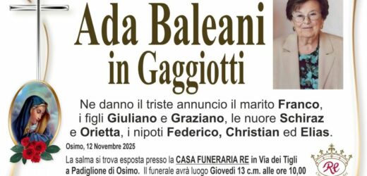 Ada BALEANI in GAGGIOTTI
