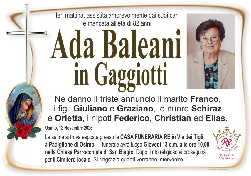 Ada BALEANI in GAGGIOTTI