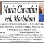 Maria CIAVATTINI, vedova MORBIDONI