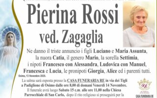 Pierina ROSSI, vedova ZAGAGLIA