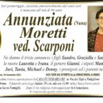 Annunziata (Nuna) MORETTI, vedova SCARPONI