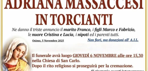 Adriana MASSACCESI in TORCIANTI