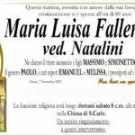 Maria Luisa FALLERONI, vedova NATALINI