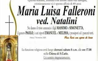 Maria Luisa FALLERONI, vedova NATALINI