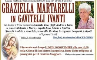 Graziella MARTARELLI in GAVITELLI IVANTI
