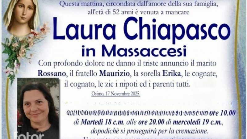 Laura CHIAPASCO in MASSACCESI