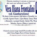 Vera Iliana FRONTALINI, vedova GIAMBARTOLOMEI