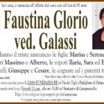 Faustina GLORIO, vedova GALASSI