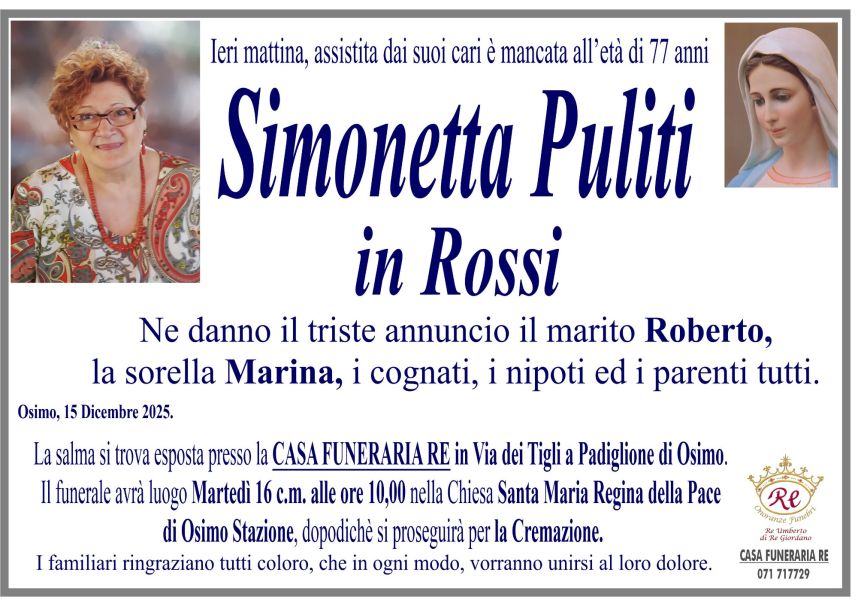 Simonetta PULITI in ROSSI