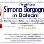 Simona BORGOGNONI in BALEANI