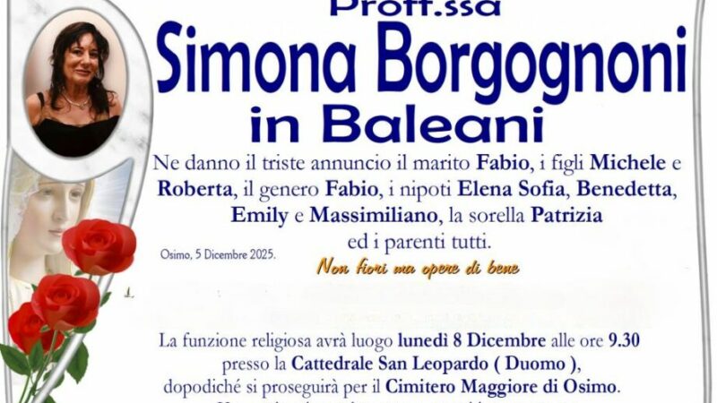 Simona BORGOGNONI in BALEANI