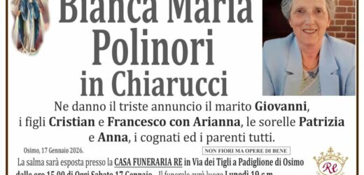 Bianca Maria POLINORI in CHIARUCCI