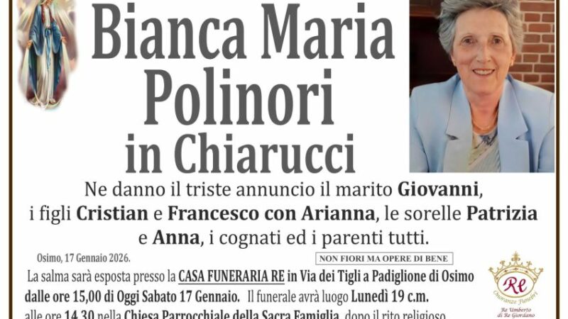 Bianca Maria POLINORI in CHIARUCCI