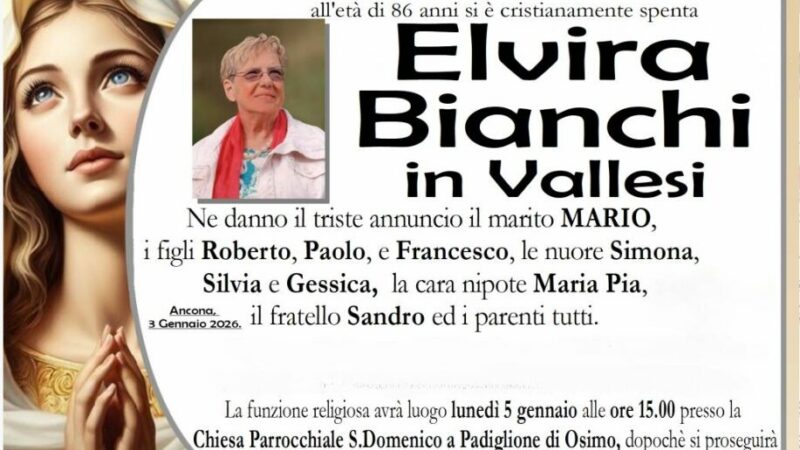 Elvira BIANCHI in VALLESI