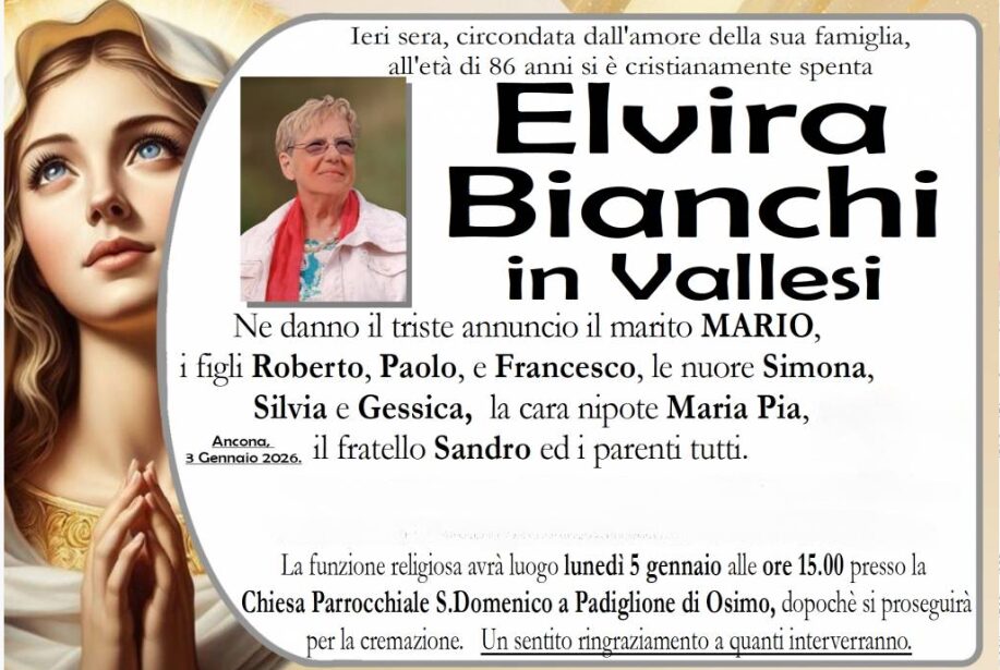 Elvira BIANCHI in VALLESI
