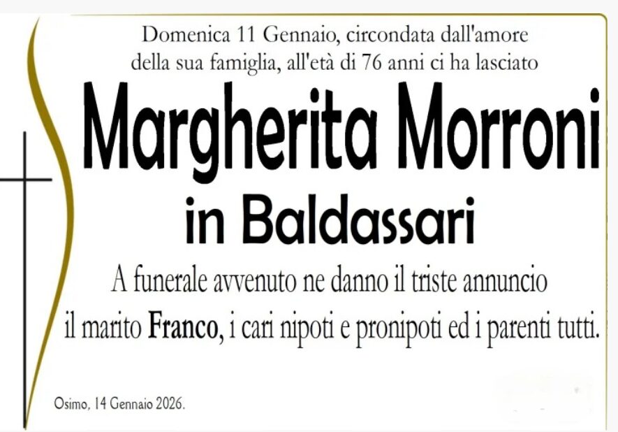Margherita MORRONI in BALDASSARI