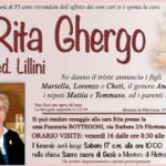 Rita GHERGO, vedova LILLINI