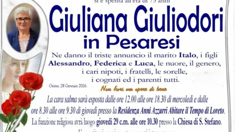 Giuliana GIULIODORI in PESARESI