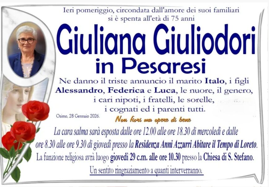 Giuliana GIULIODORI in PESARESI