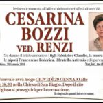 Cesarina BOZZI, vedova RENZI