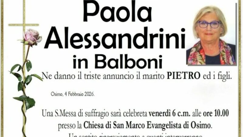 Paola ALESSANDRINI in BALBONI